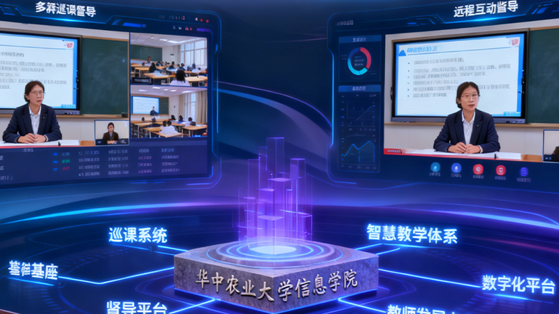 华中农业大学信息学院升级教学体系构建数字化基座